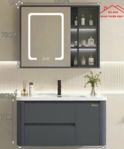 Bo Tu Chau Lavabo Nhua PVC (80cm) HT04